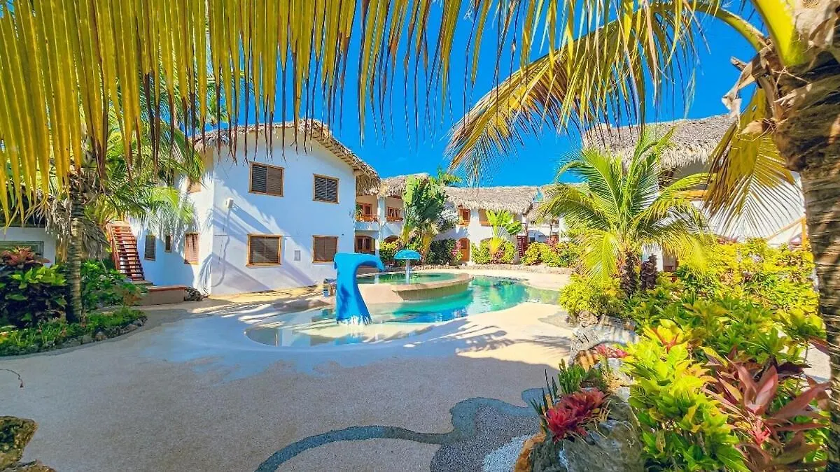 Bungalow Las Palmeras Con Piscina En 라스갈레라스 아파트