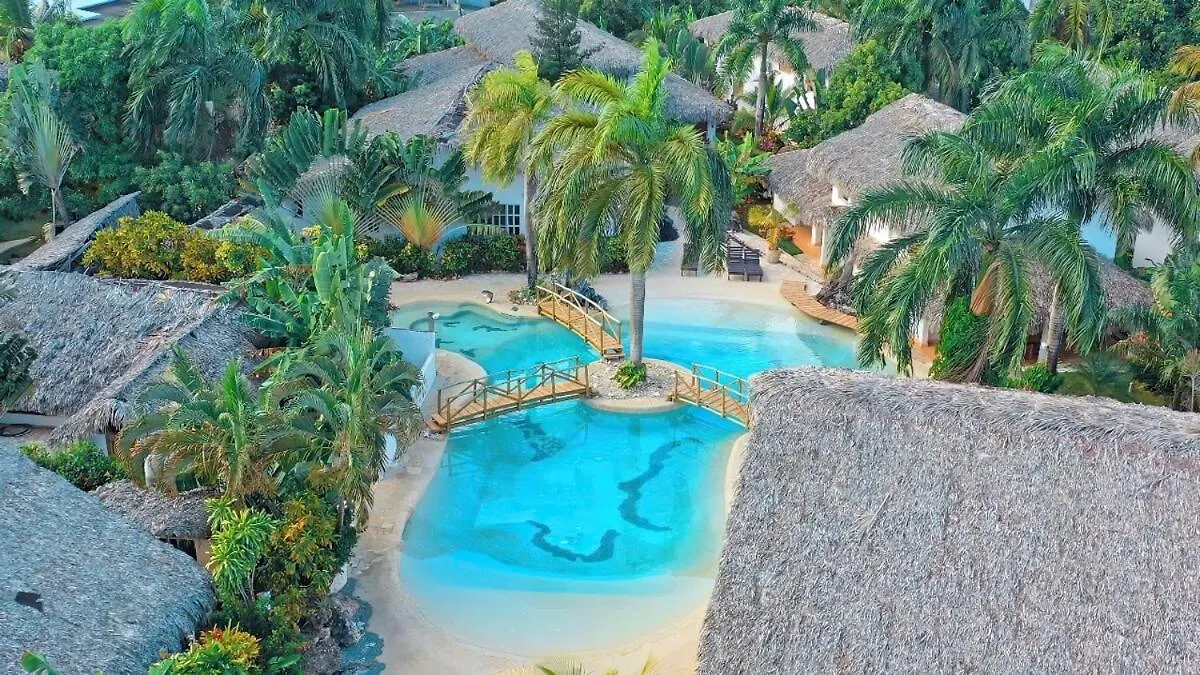 Bungalow Las Palmeras Con Piscina En Las Galeras 0*,