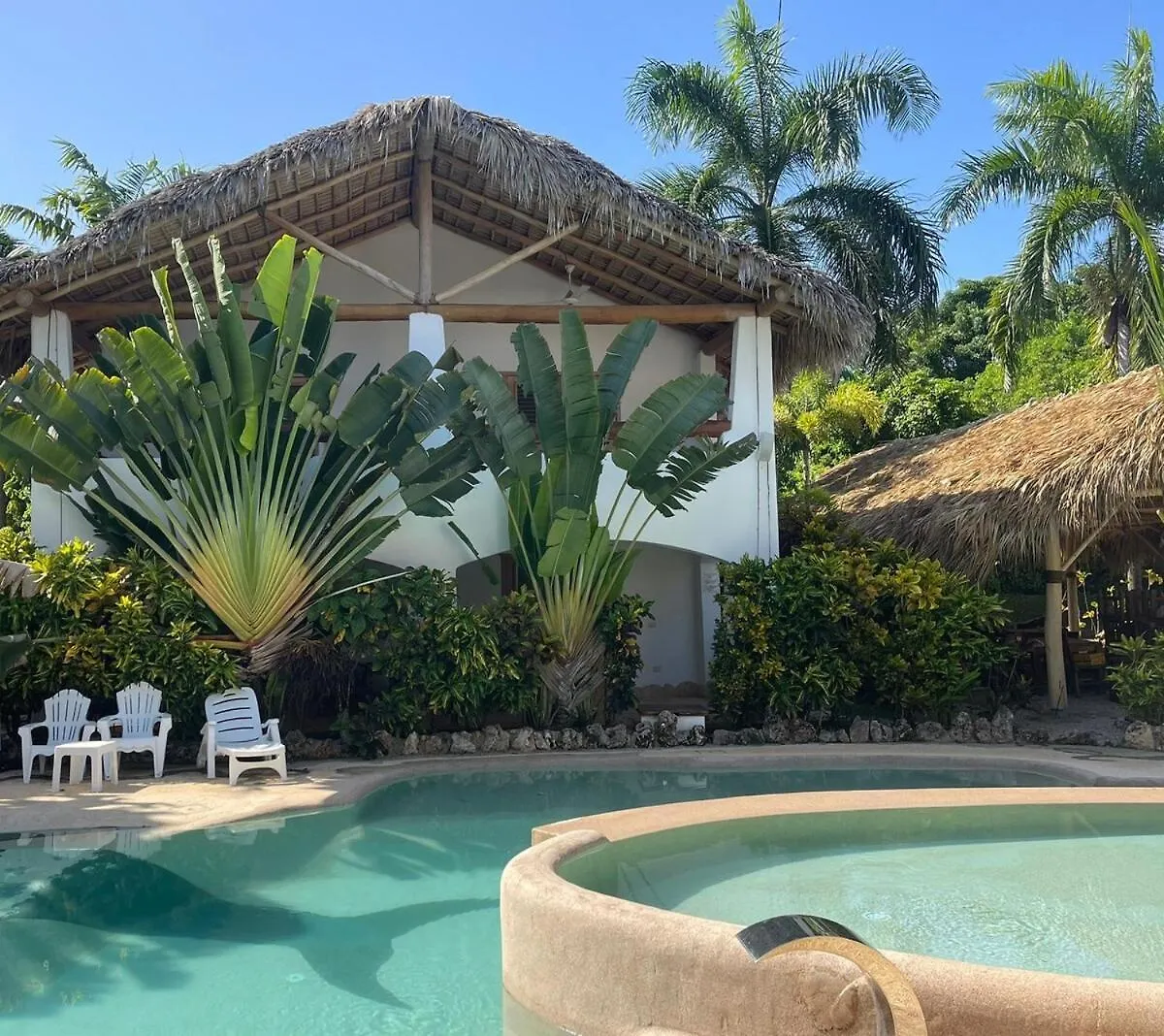 Bungalow Las Palmeras Con Piscina En Las Galeras